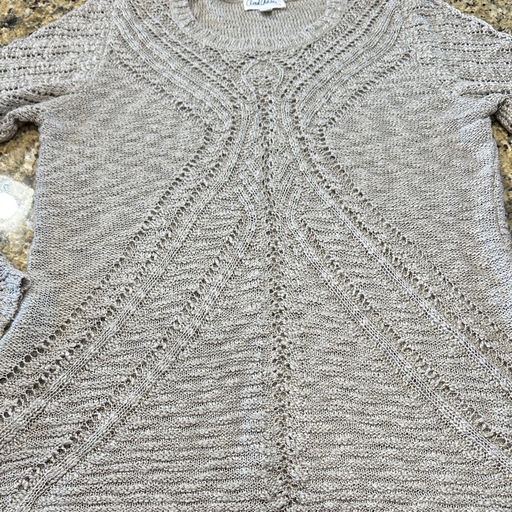 Cloud Chaser Beige Knit Top - Picture 10 of 13